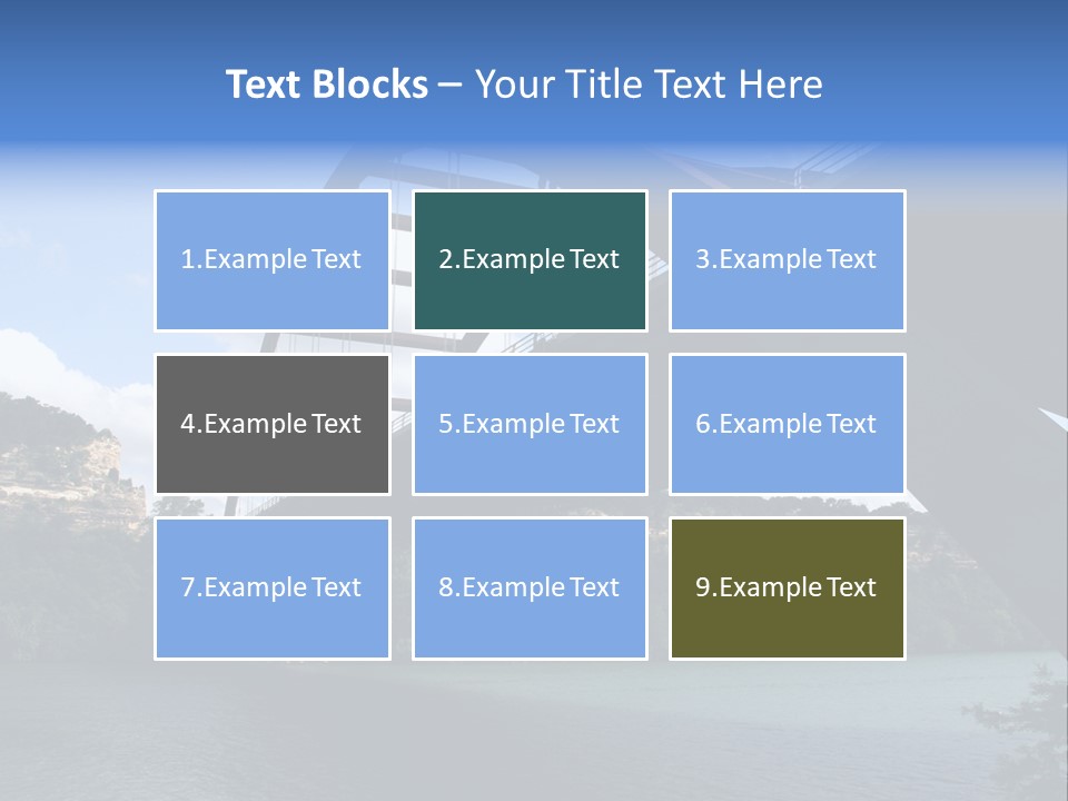 Cold Cooling Switch PowerPoint Template