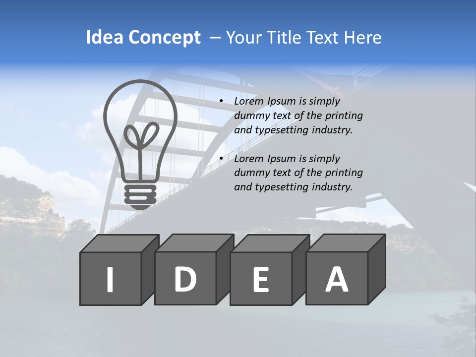 Cold Cooling Switch PowerPoint Template