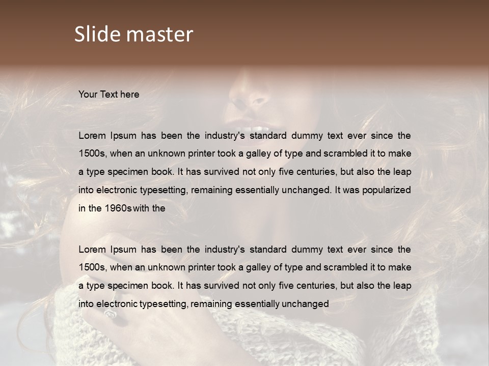 Electric Industry Temperature PowerPoint Template