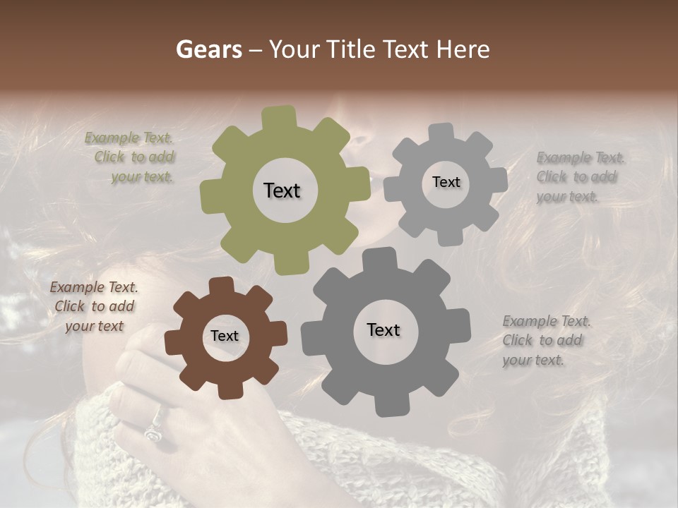 Electric Industry Temperature PowerPoint Template