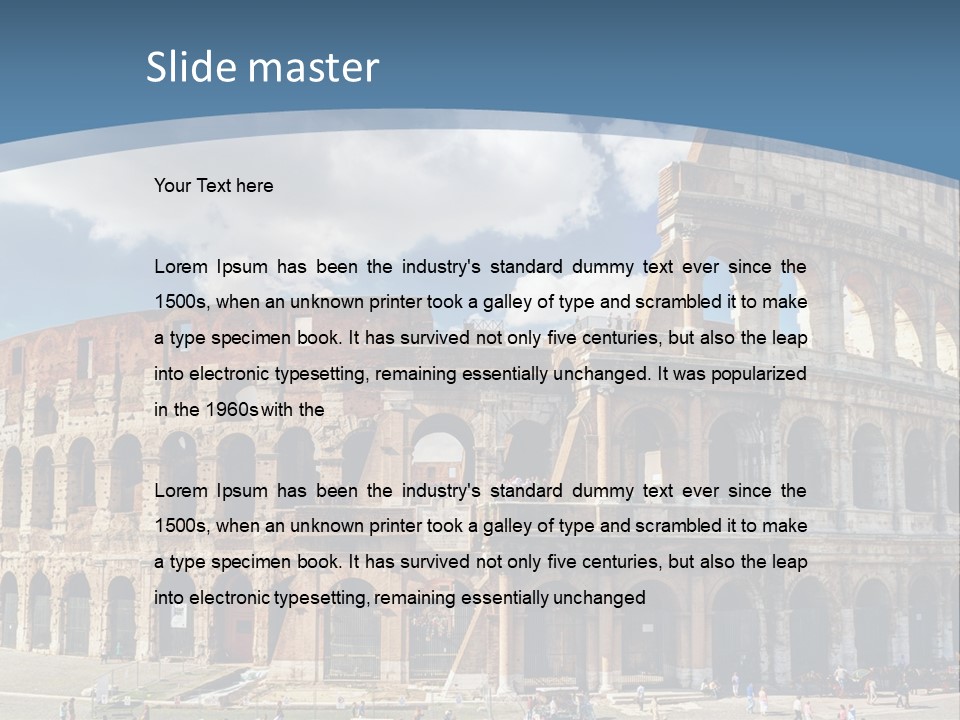 White Ventilation Supply PowerPoint Template