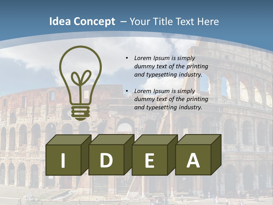 White Ventilation Supply PowerPoint Template