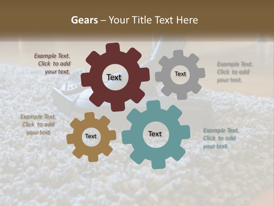 Temperature Cool Remote PowerPoint Template