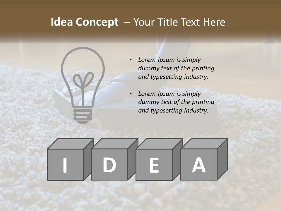 Temperature Cool Remote PowerPoint Template