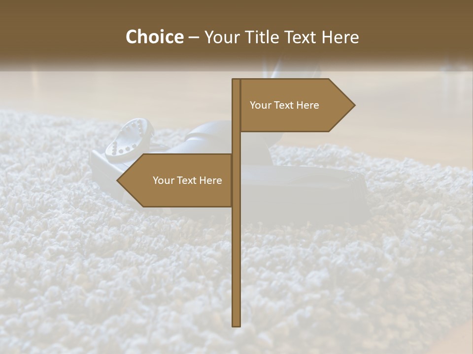 Temperature Cool Remote PowerPoint Template