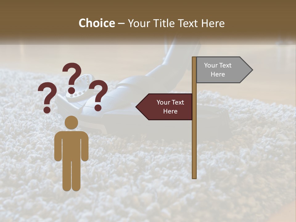 Temperature Cool Remote PowerPoint Template