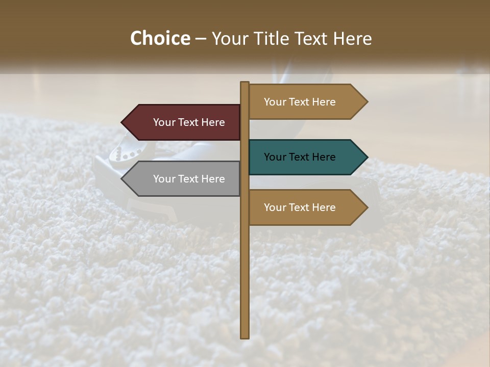 Temperature Cool Remote PowerPoint Template