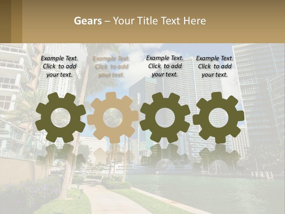 Industry Conditioner Power PowerPoint Template