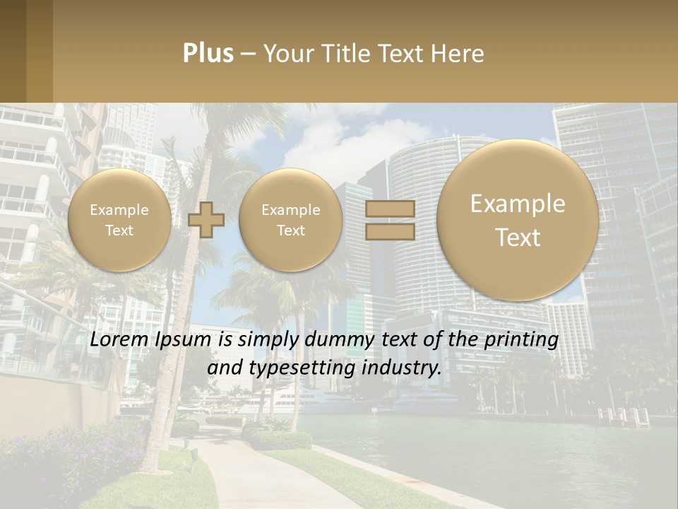 Industry Conditioner Power PowerPoint Template
