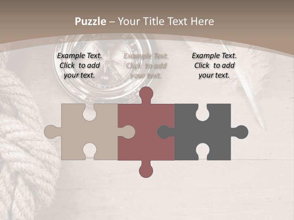 Remote Part White PowerPoint Template