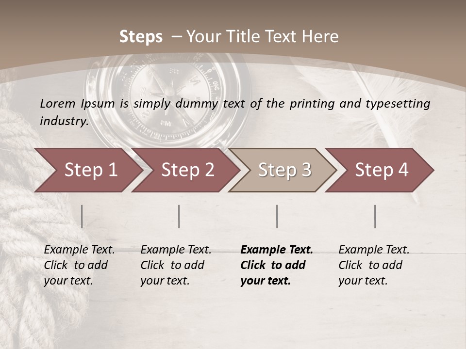 Remote Part White PowerPoint Template