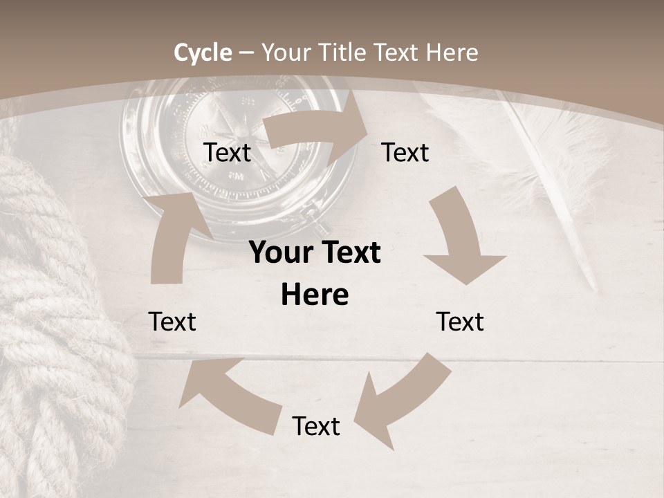 Remote Part White PowerPoint Template