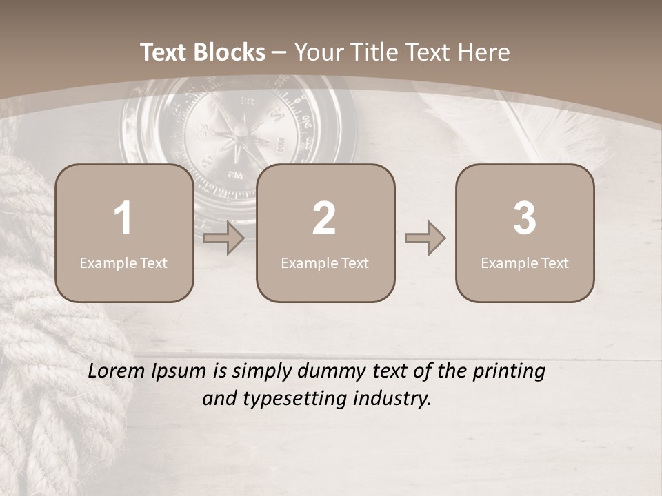 Remote Part White PowerPoint Template