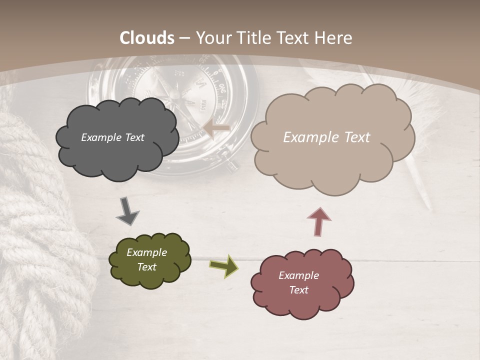 Remote Part White PowerPoint Template