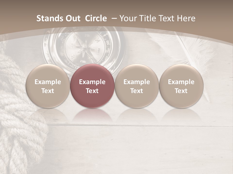 Remote Part White PowerPoint Template