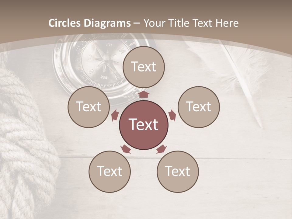 Remote Part White PowerPoint Template