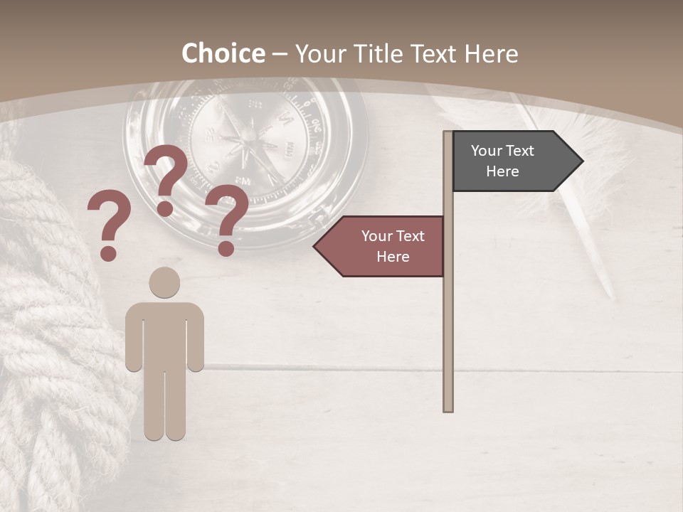 Remote Part White PowerPoint Template