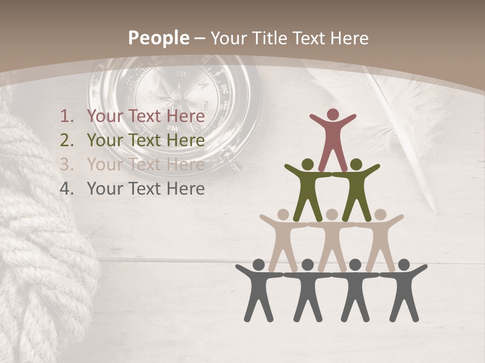 Remote Part White PowerPoint Template