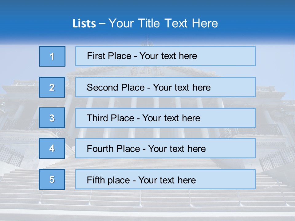 Equipment Unit Home PowerPoint Template