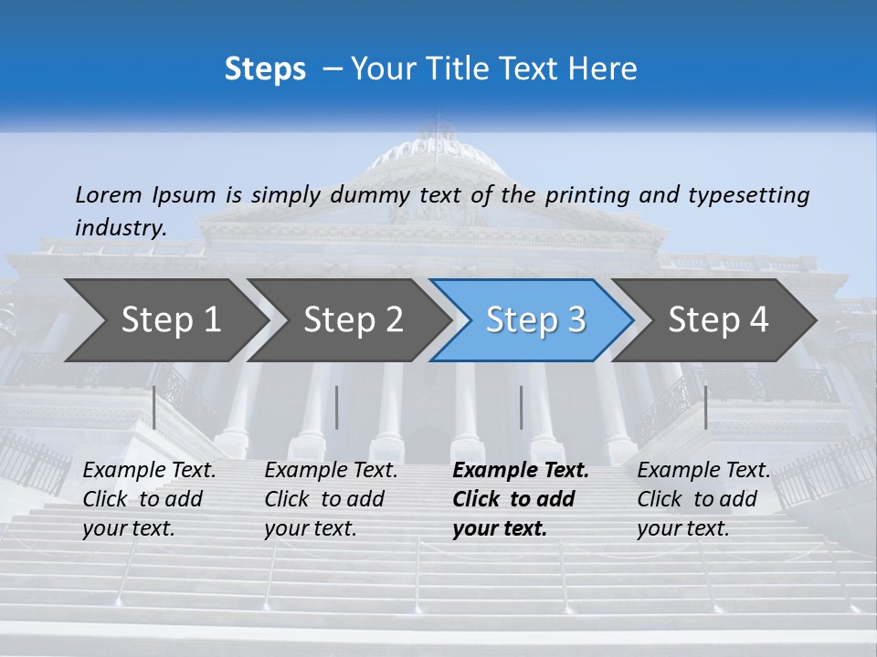 Equipment Unit Home PowerPoint Template