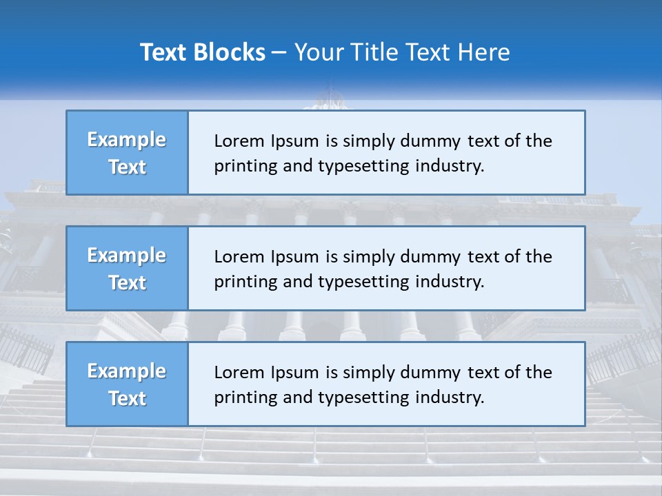 Equipment Unit Home PowerPoint Template