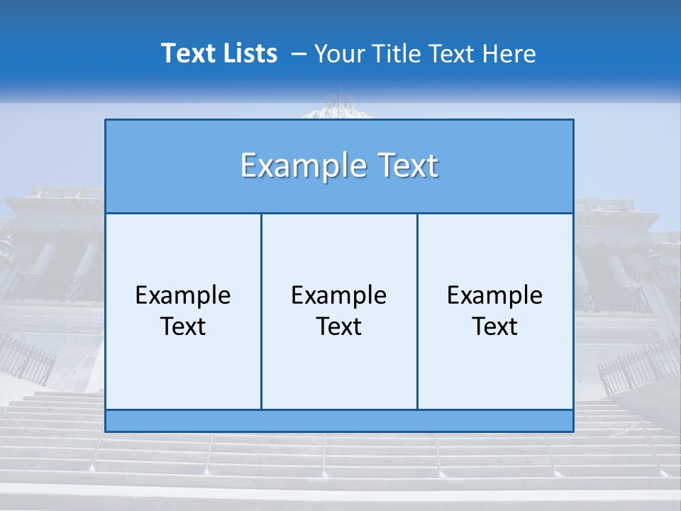 Equipment Unit Home PowerPoint Template