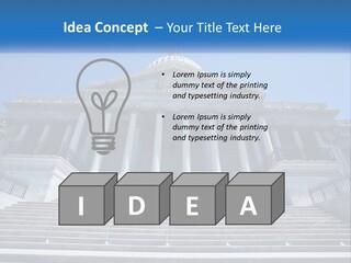 Equipment Unit Home PowerPoint Template