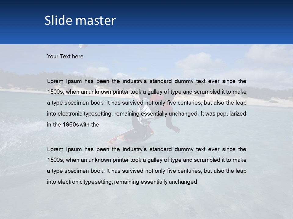 Cooling Equipment Cold PowerPoint Template