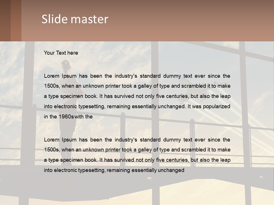 Ventilation Air Technology PowerPoint Template