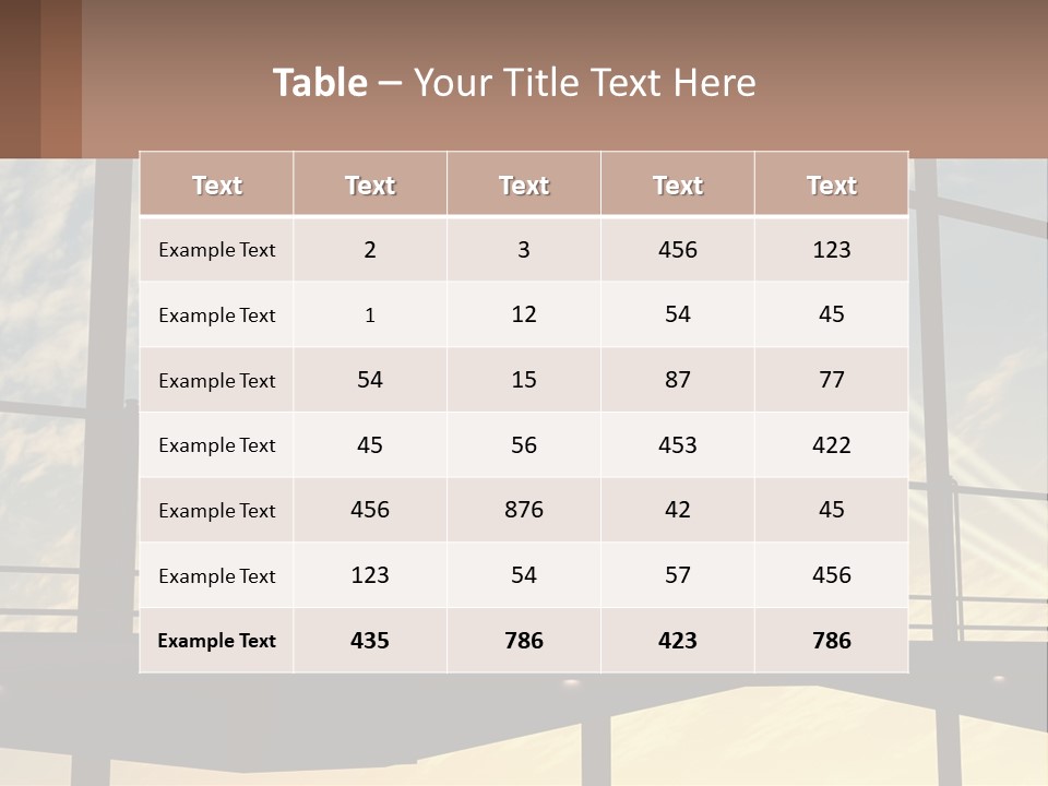 Ventilation Air Technology PowerPoint Template