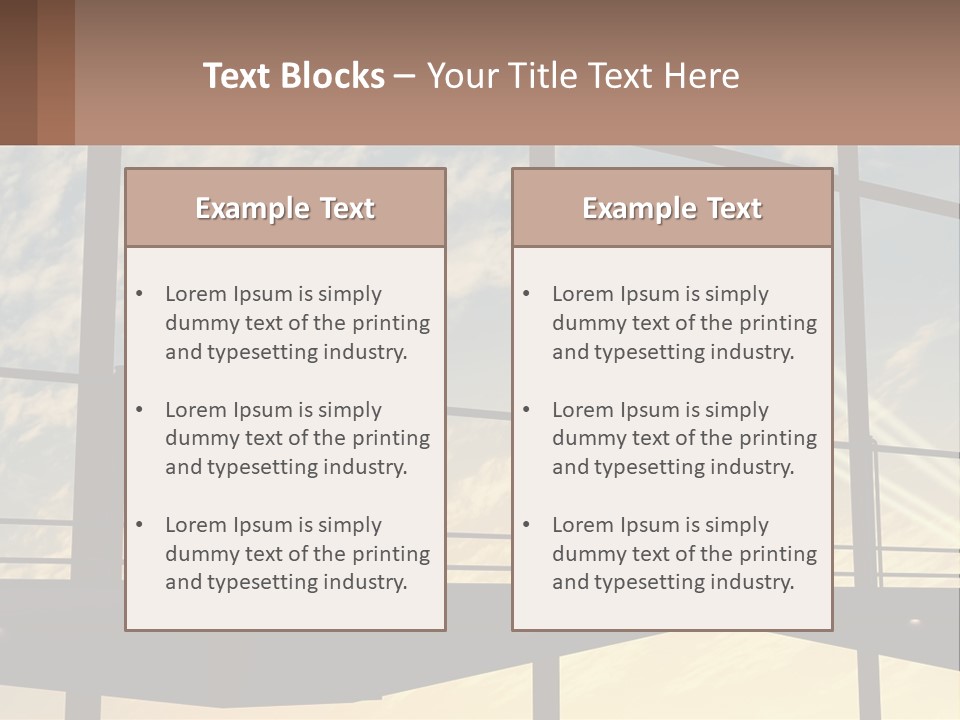 Ventilation Air Technology PowerPoint Template