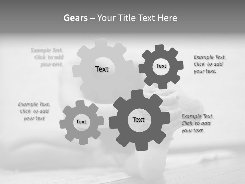 Technology Condition Part PowerPoint Template