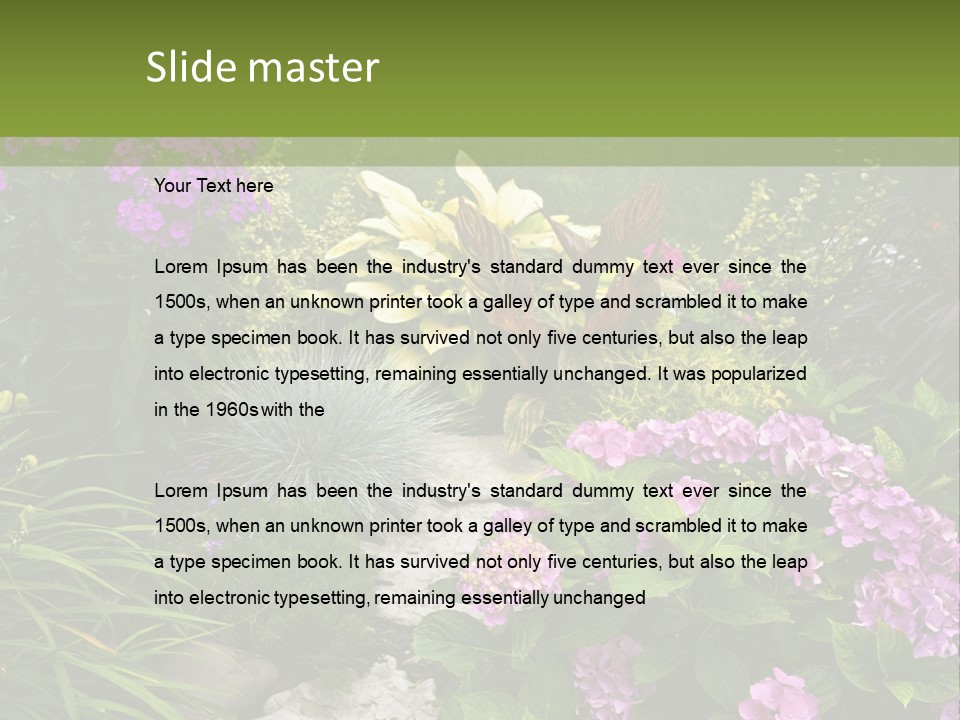 Technology Electricity Part PowerPoint Template