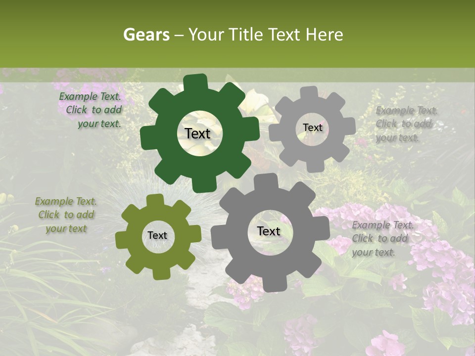 Technology Electricity Part PowerPoint Template