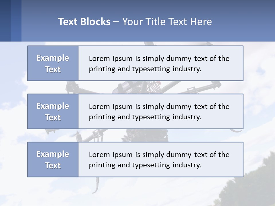 Equipment Part Power PowerPoint Template