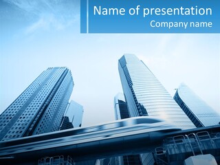 Power Electricity House PowerPoint Template