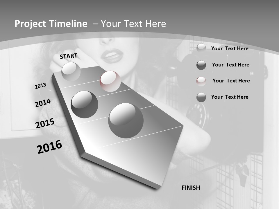 Cooling White Electric PowerPoint Template