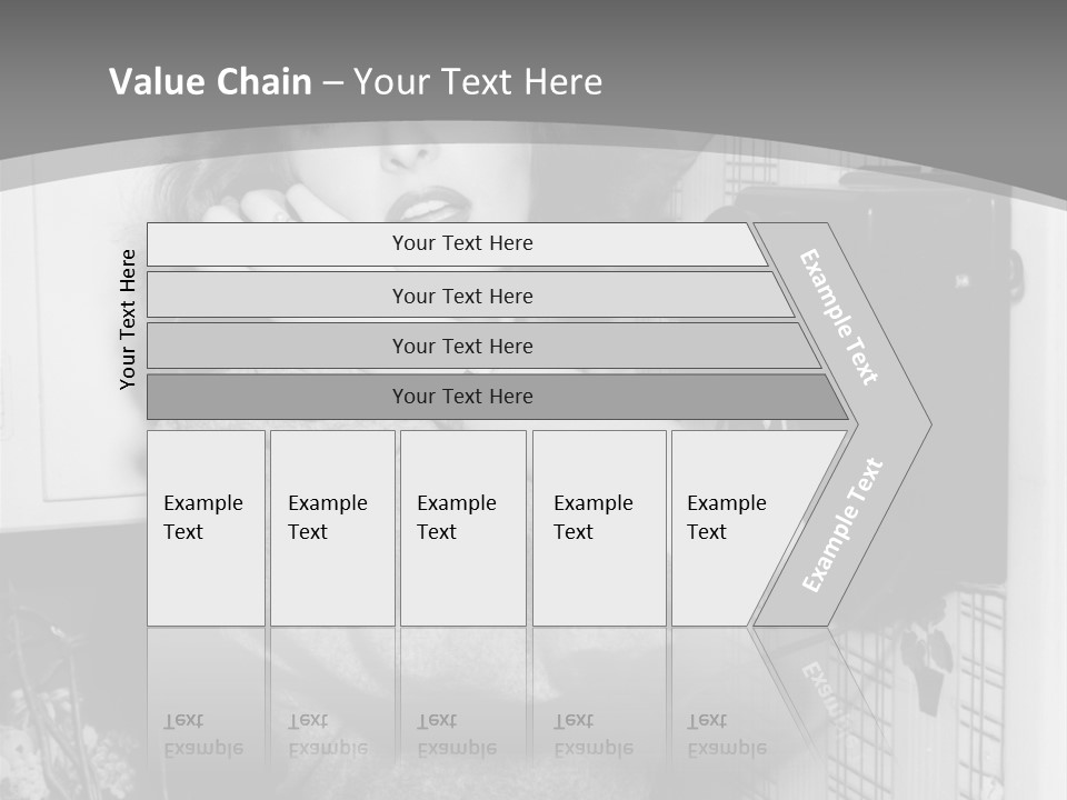 Cooling White Electric PowerPoint Template