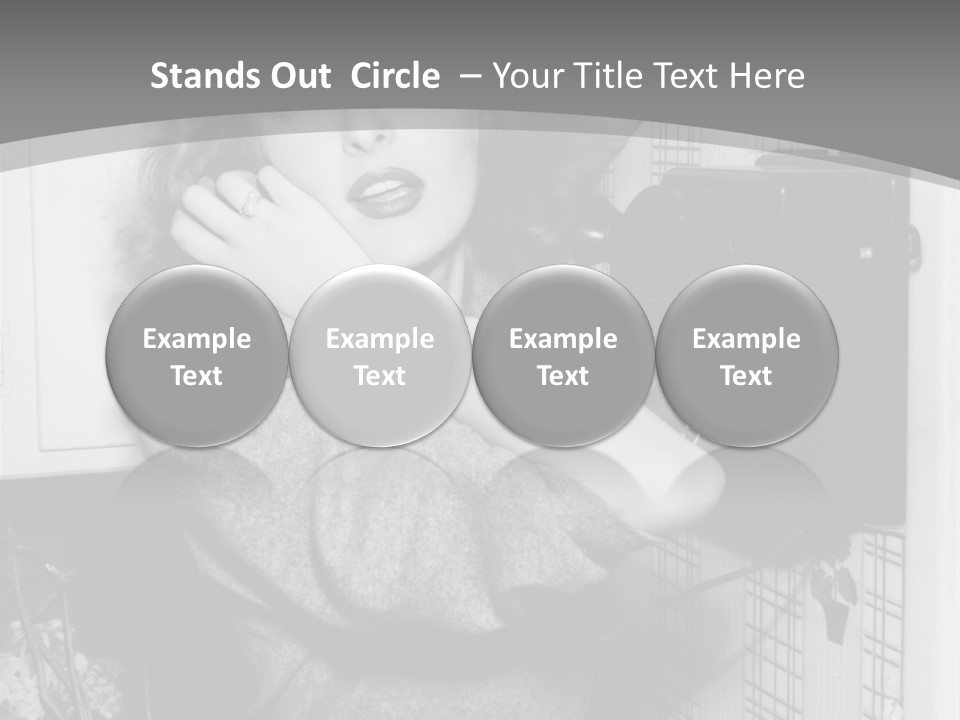 Cooling White Electric PowerPoint Template