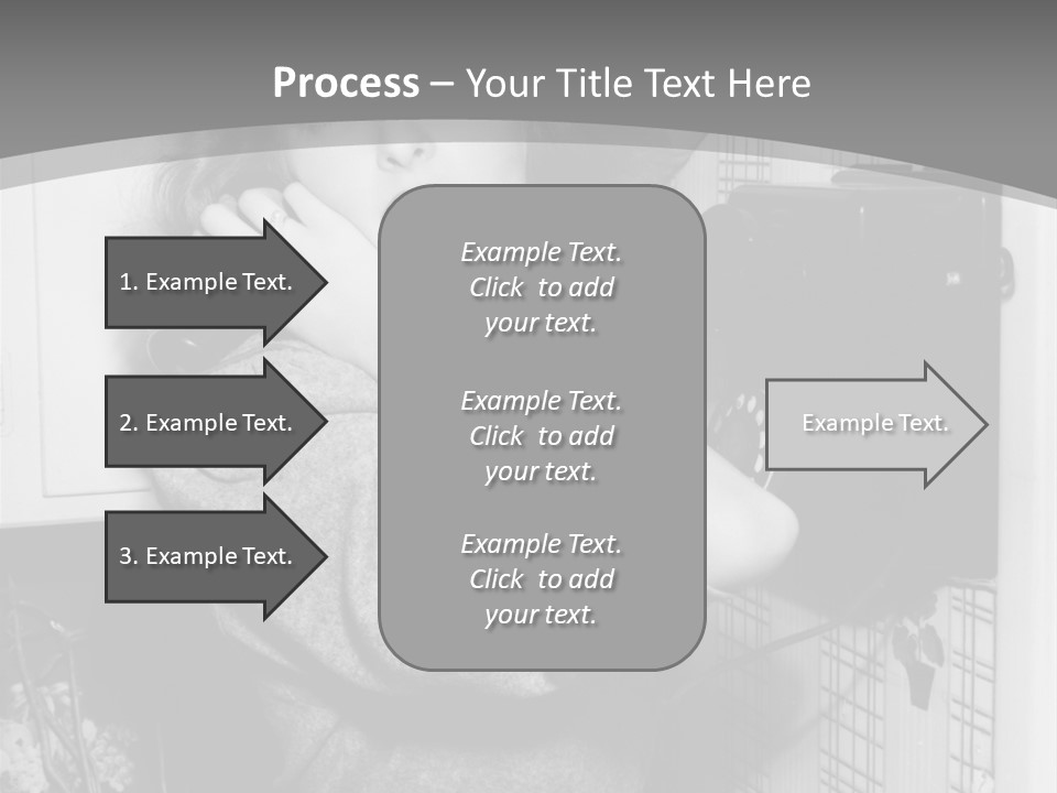 Cooling White Electric PowerPoint Template