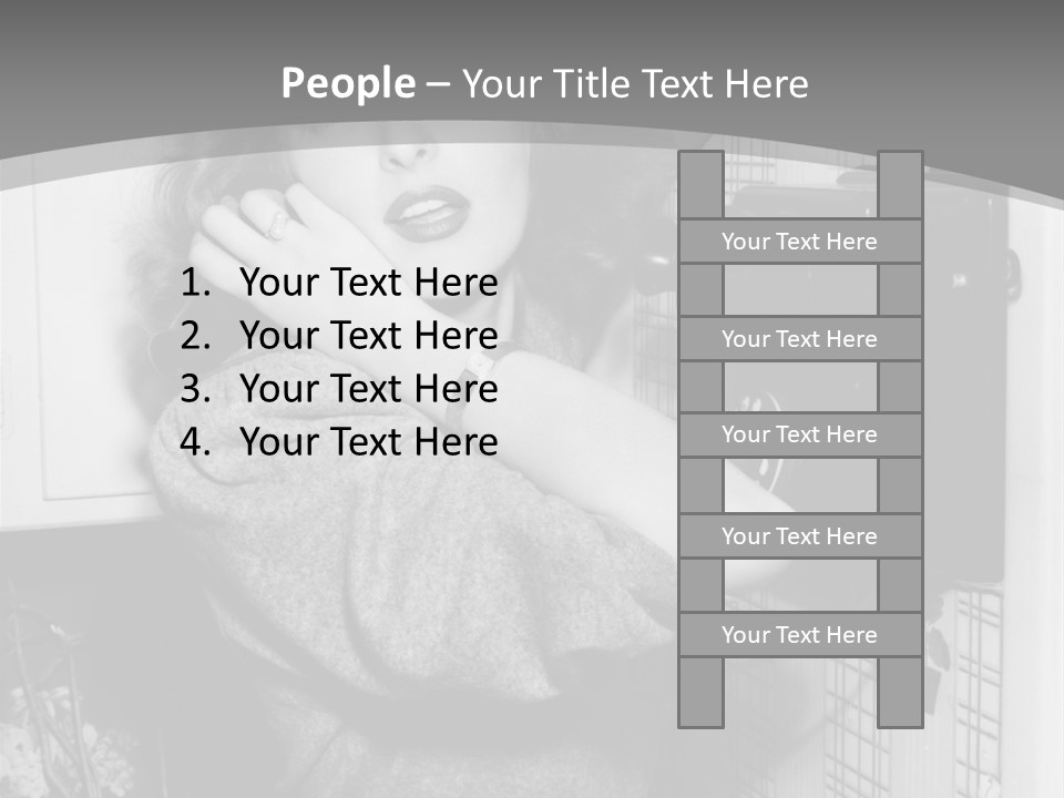 Cooling White Electric PowerPoint Template