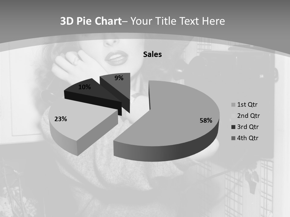 Cooling White Electric PowerPoint Template
