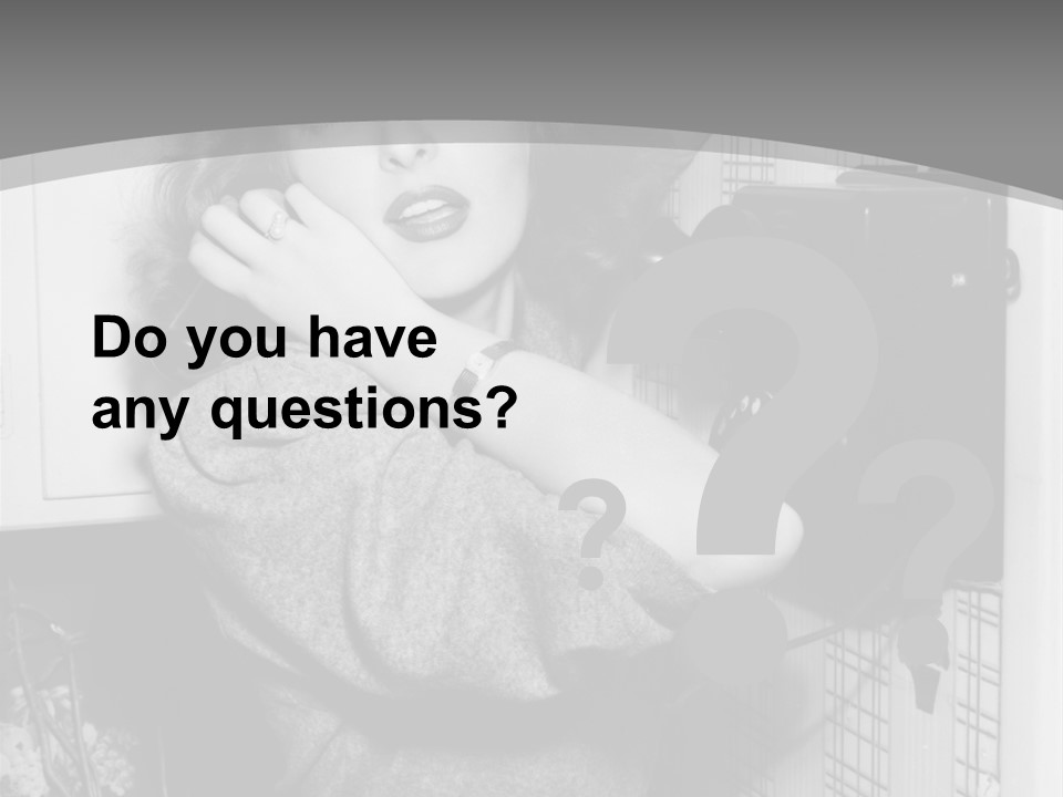 Cooling White Electric PowerPoint Template