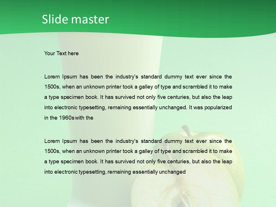 House Air Energy PowerPoint Template