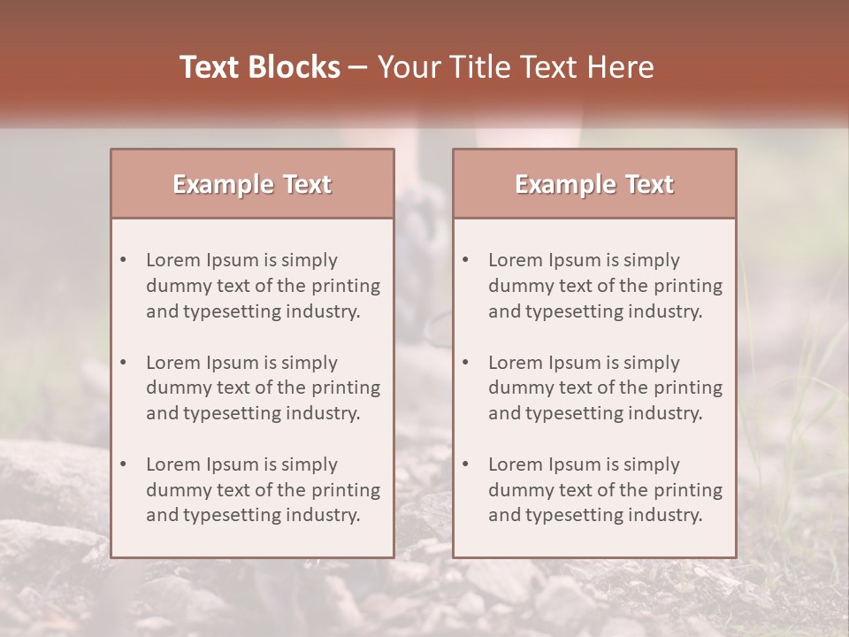 Remote Condition Home PowerPoint Template