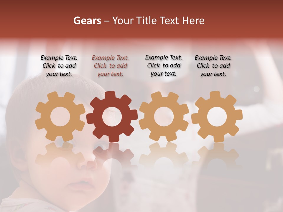 Conditioner Power White PowerPoint Template