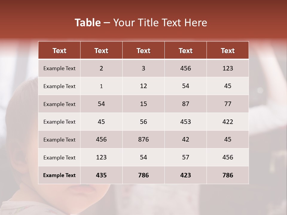 Conditioner Power White PowerPoint Template