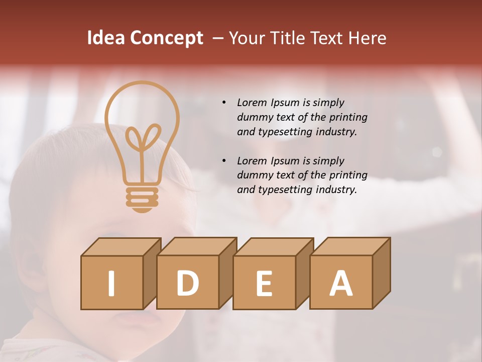 Conditioner Power White PowerPoint Template