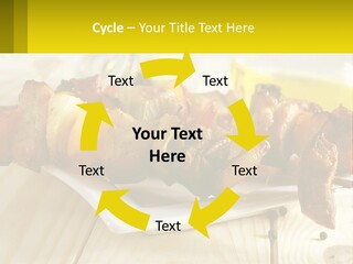 Energy Cold White PowerPoint Template