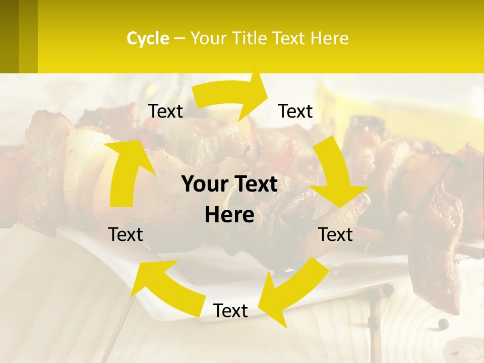 Energy Cold White PowerPoint Template